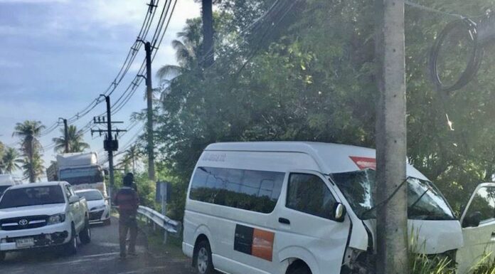 accident routier Phuket