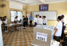 CAMBODGE EXPRESS – ACTUALITÉS : Que retenir de l’actualité cambodgienne du 17 au 23 juillet ? bureau de vote Cambodge