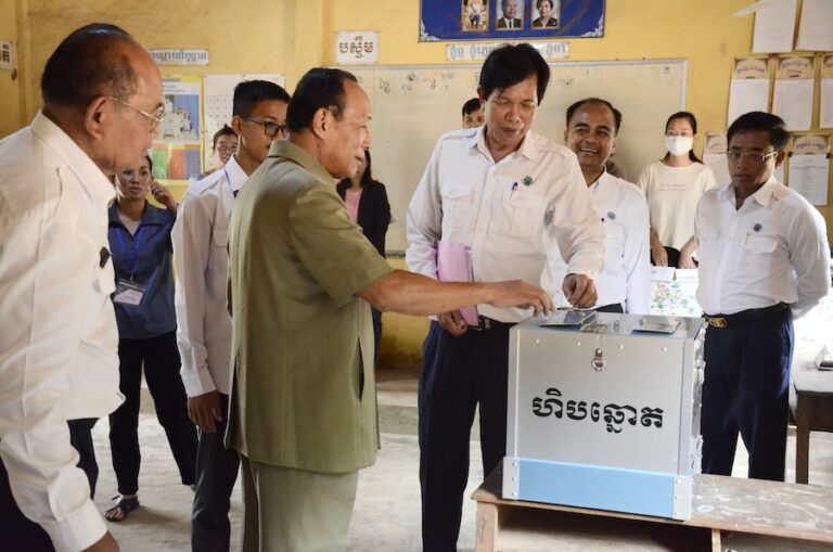 CAMBODGE – POLITIQUE : 142 000 agents électoraux se tiennent prêts pour le scrutin du 23 juillet