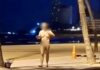 PATTAYA – SCANDALE : Nu sur Beach Road à l’aube, un européen appréhendé homme nu Pattaya