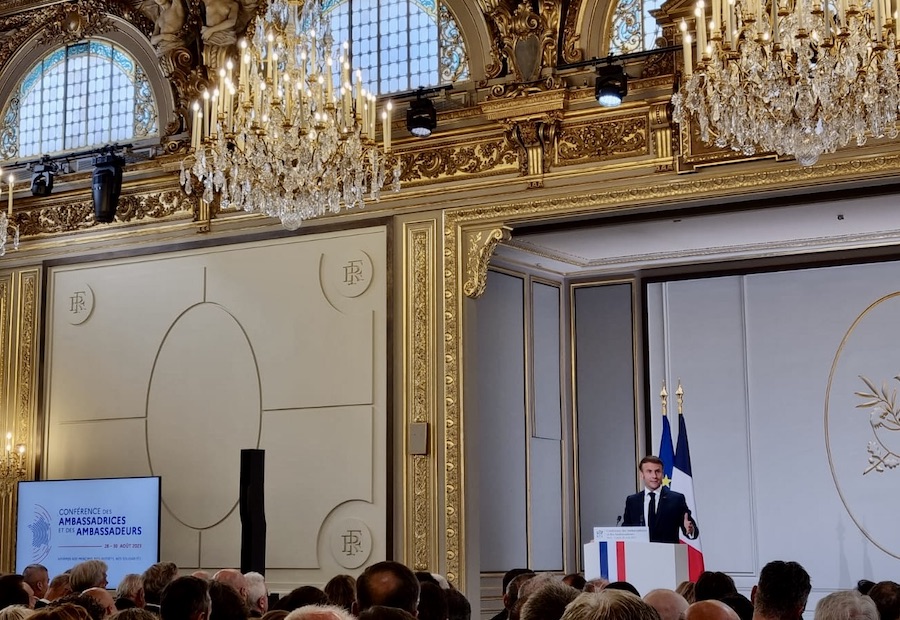 Discours Emmanuel Macron ambassadeurs