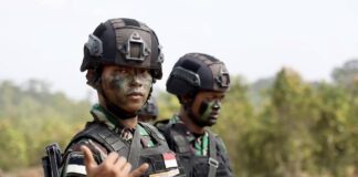 Garuda shield Indonésie États-Unis
