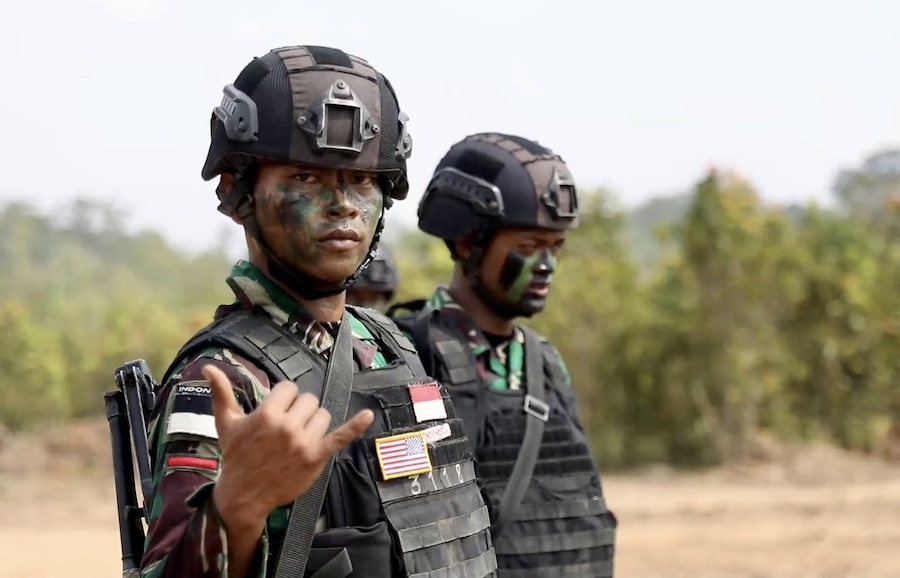 Garuda shield Indonésie États-Unis