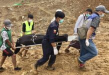 BIRMANIE – SOCIÉTÉ : 31 morts dans l’éboulement de la mine de jade de l’état Kachin Hpakant Birmanie glissement de terrain