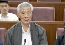 SINGAPOUR – POLITIQUE : Le parti au pouvoir bousculé par des accusations de corruption Lee Hsien Loong au parlement
