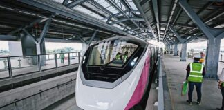 MRT line rose