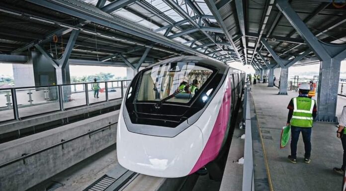 MRT line rose