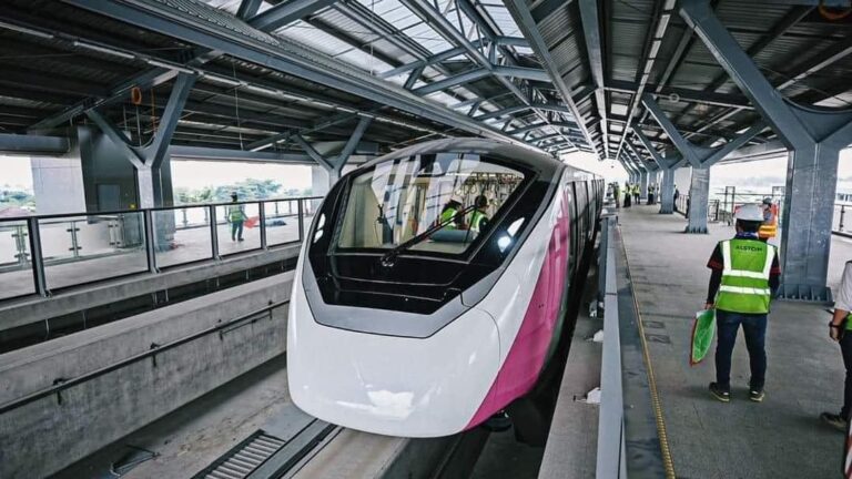 THAÏLANDE – INFRASTRUCTURE : La ligne rose sera mise à l’essai à partir du 15 août