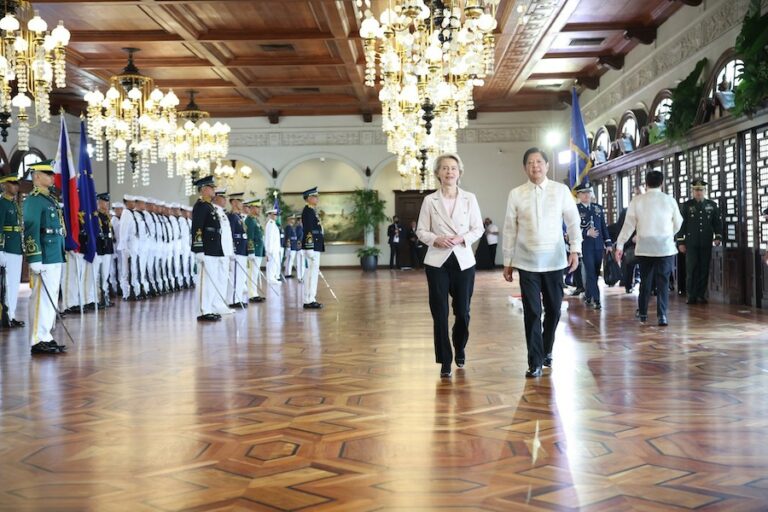 PHILIPPINES – EUROPE : Le président Marcos relance les négociations commerciales avec l’UE