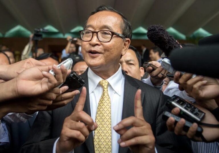 CAMBODGE – POLITIQUE : En exclusivité, le bilan des décennies Hun Sen dressé par Sam Rainsy