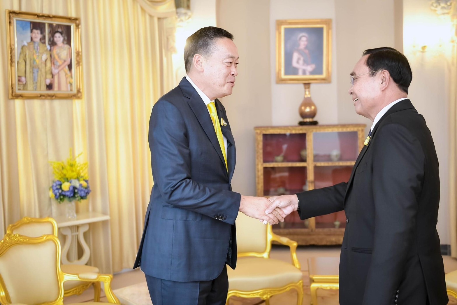 Srettha Thavisin - Prayut chan-o-cha