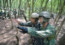 Chine Singapour exercices militaires