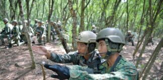 Chine Singapour exercices militaires