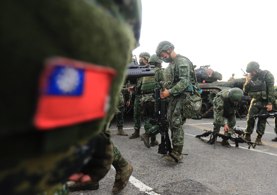 Taïwan exercices militaires