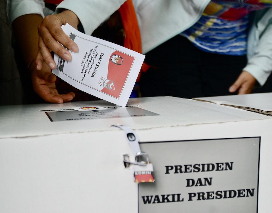 vote élection indonésie