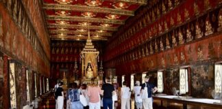 Accueil musée national de Bangkok