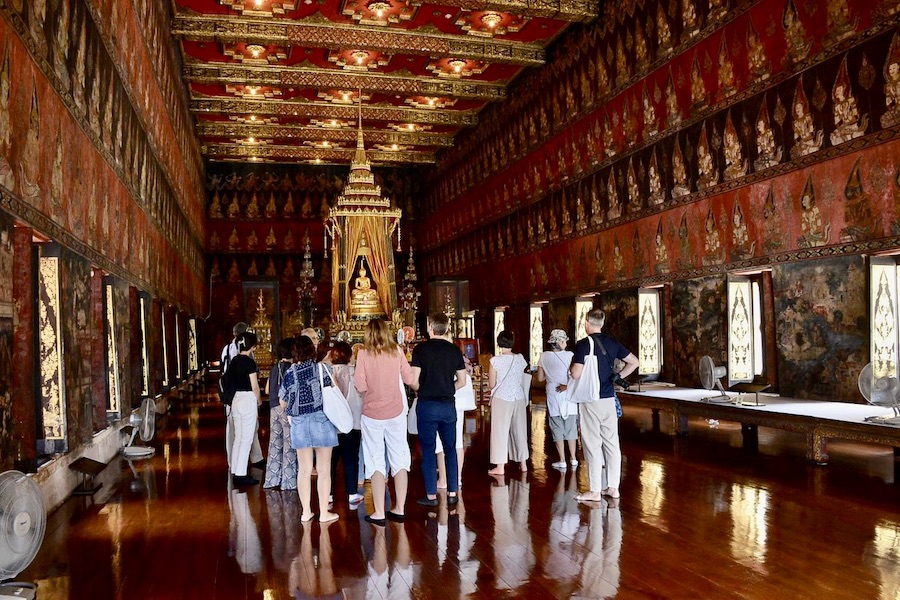 Accueil musée national de Bangkok