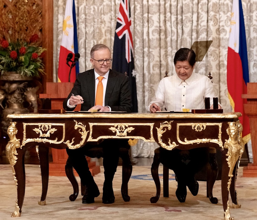 Accords Australie Philippine