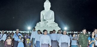 Birmanie Bouddha