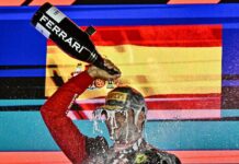 Carlos Sainz Singapour Ferrari