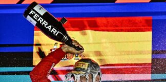 Carlos Sainz Singapour Ferrari