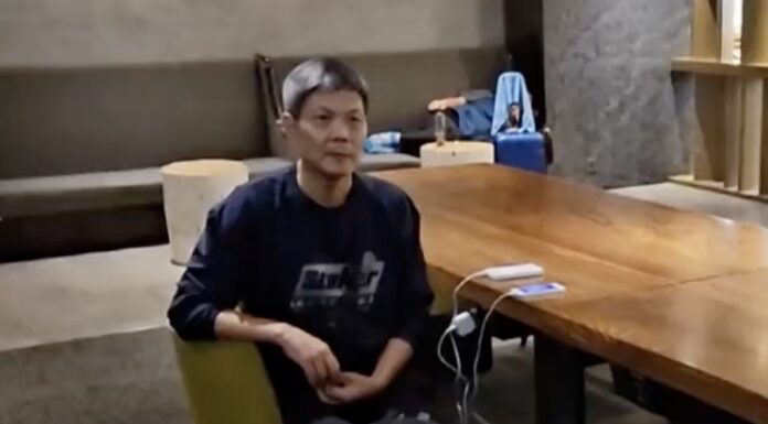 THAÏLANDE – CHINE : Un dissident chinois en provenance de Bangkok demande l’asile à Taïwan Chen Siming