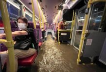 Hong Kong inondation