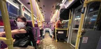 Hong Kong inondation