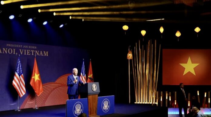 VIETNAM – ÉTATS-UNIS : Joe Biden a t-il scellé une alliance avec Hanoï ? Joe Biden au Vietnam