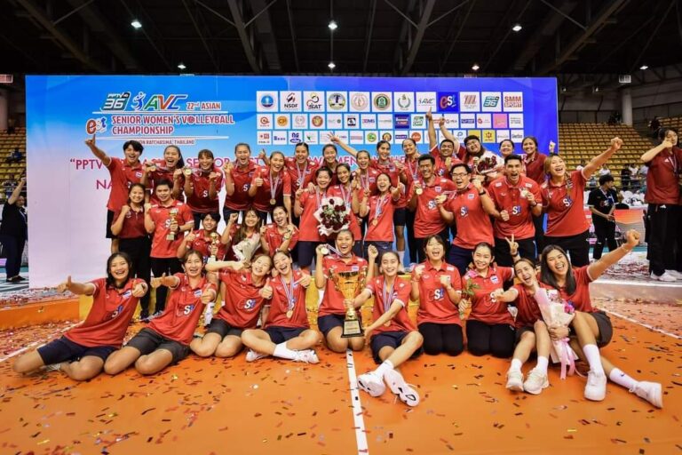 THAÏLANDE – SPORT : Les Thaïlandaises battent la Chine pour le titre asiatique de volley-ball