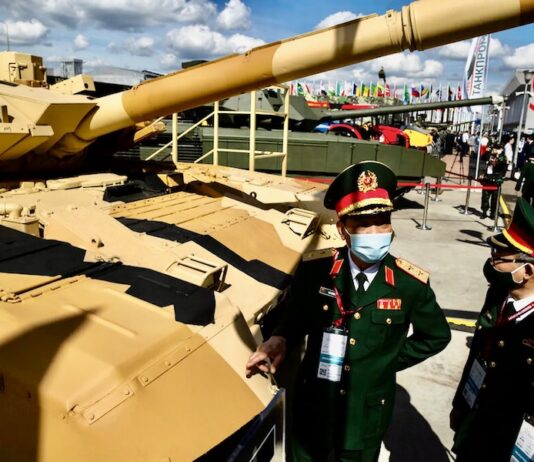 Vietnam armée Russie Tank