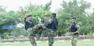 exercices armée Cambodgienne