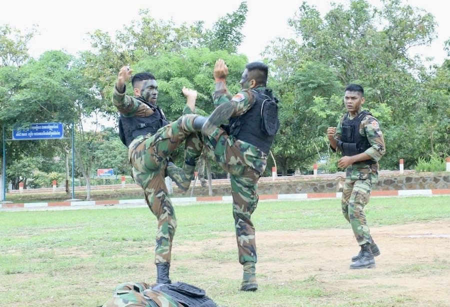 exercices armée Cambodgienne