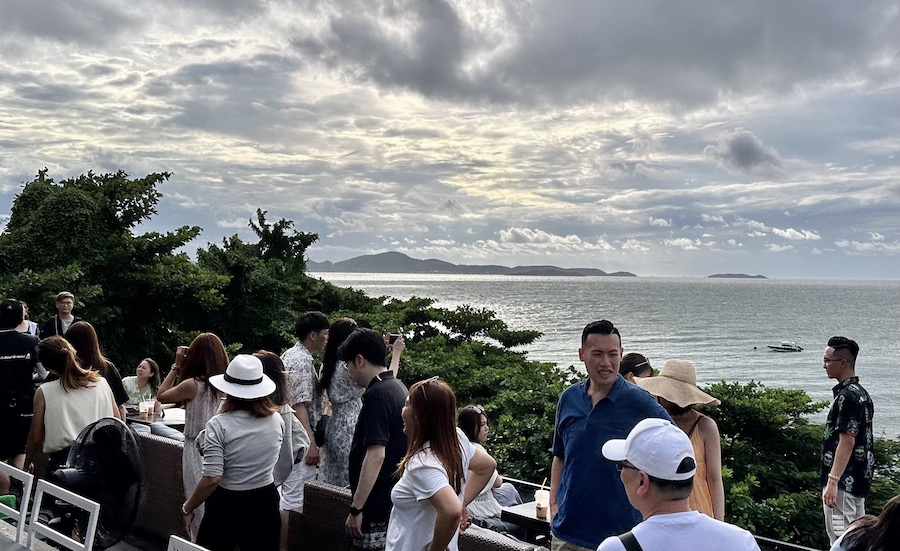 touristes chinois Pattaya