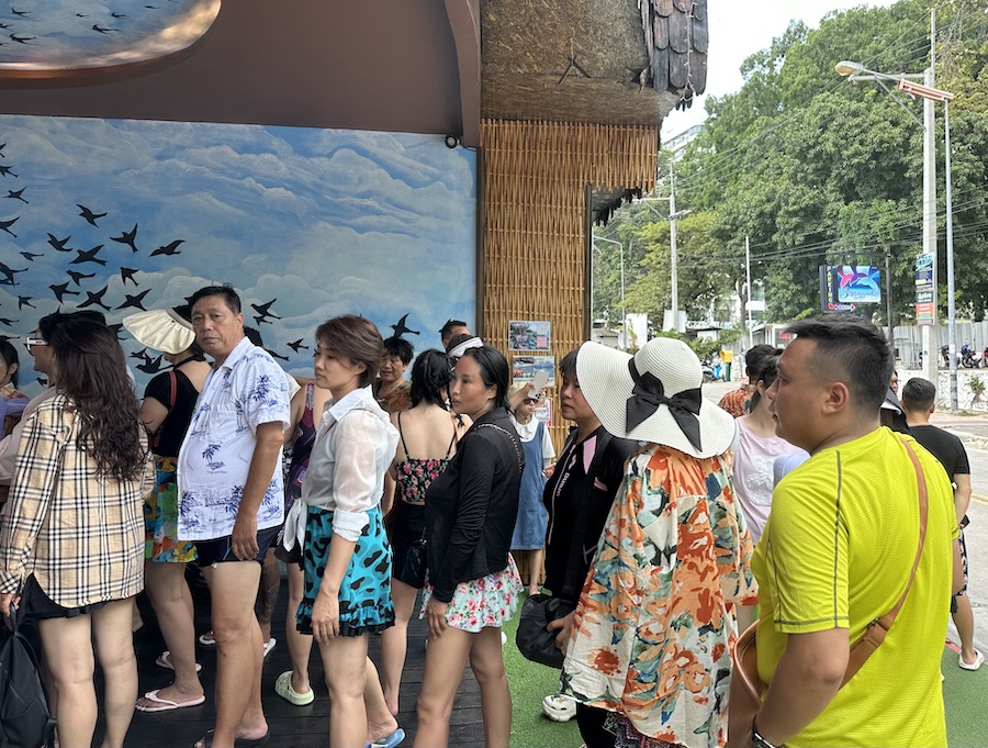 touristes chinois Pattaya