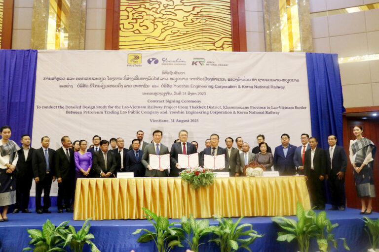VIETNAM – LAOS : Le chemin de fer Laos-Vietnam devrait être mis en service en 2028