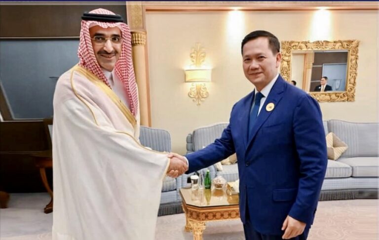 CAMBODGE – DIPLOMATIE : L’Arabie saoudite envisage de financer des infrastructures au Cambodge