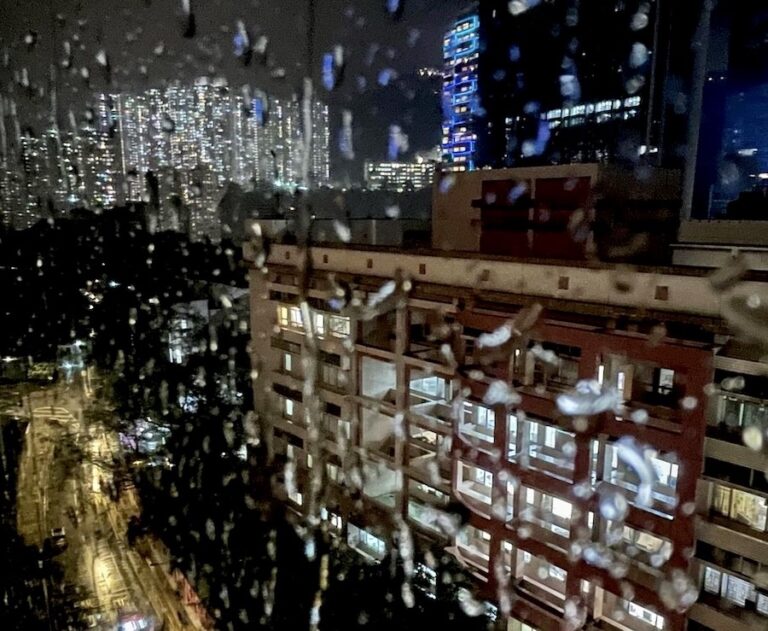 HONG KONG – TYPHON : De nouvelles précipitations très importantes sont attendues