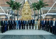 Inspection nouvel aéroport Siem reap Angkor