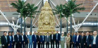 Inspection nouvel aéroport Siem reap Angkor