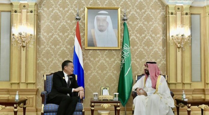 Sretta Thavisin Arabie Saoudite