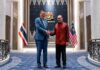 THAÏLANDE – DIPLOMATIE : Groupes de travail entre la Malaisie et la Thaïlande rencontre Srettha Thavisin - Anwar Ibrahim