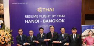 Thai airways Thaïlande Vietnam