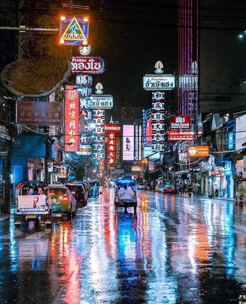 Bangkok pluie