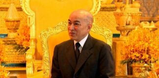 Norodom Sihamoni roi Cambodge