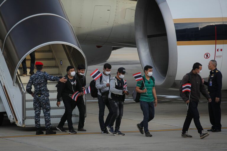 THAÏLANDE – ISRAËL : Le premier avion de l’armée de l’air thaïlandaise est de retour d’Israël 