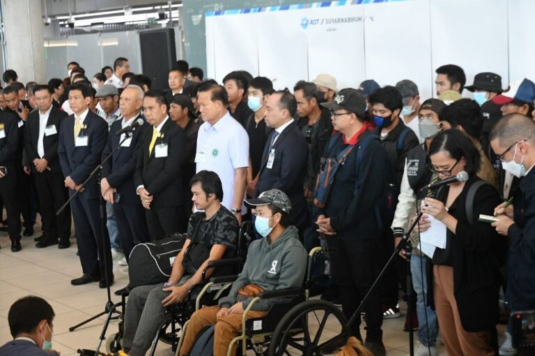 THAÏLANDE – PROCHE ORIENT : Le rapatriement des travailleurs Thaïlandais est en cours