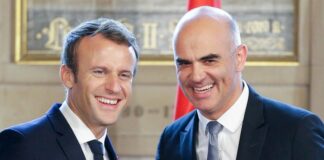 Alain Berset Emmanuel Macron