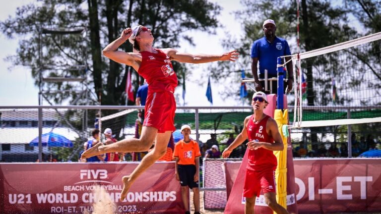 THAÏLANDE – BEACH VOLLEYBALL : Les français Arthur Canet et Téo Rotar qualifiés pour les demie-finales des mondiaux U21