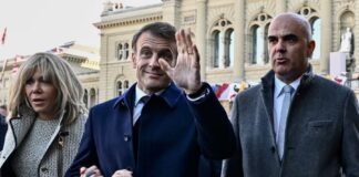 Brigitte Macron visite Suisse